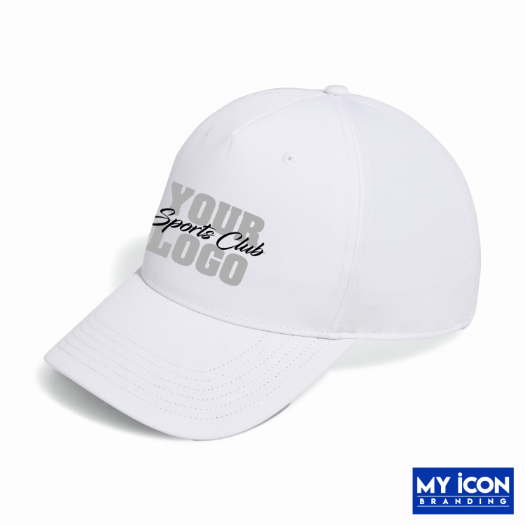Golf Performance Crested Cap in White Embroiderd With Your Logo from My Icon Branding Colchester