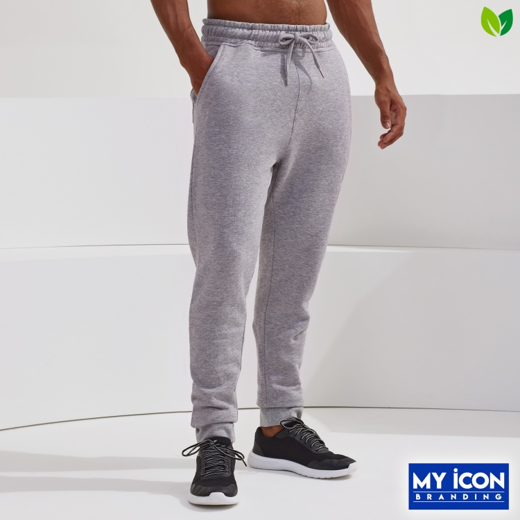 Mens Fitted Eco Joggers With Your Embroidered Logo from My Icon Branding Colchester