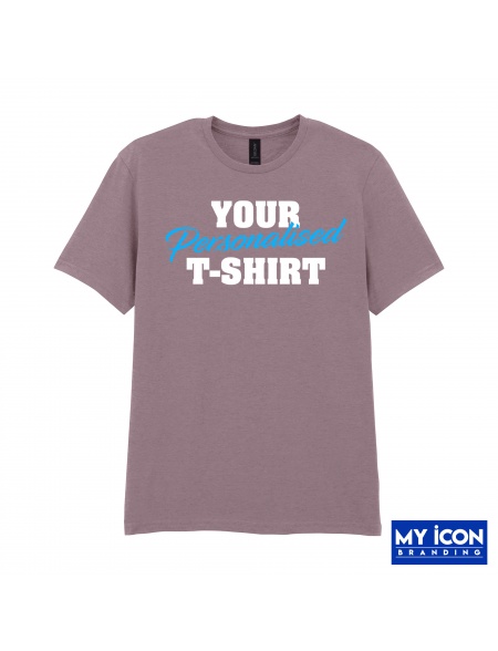 Softstyle Cotton Mens T-Shirts in Paragon Printed With Your Logo from My Icon Branding Colchester