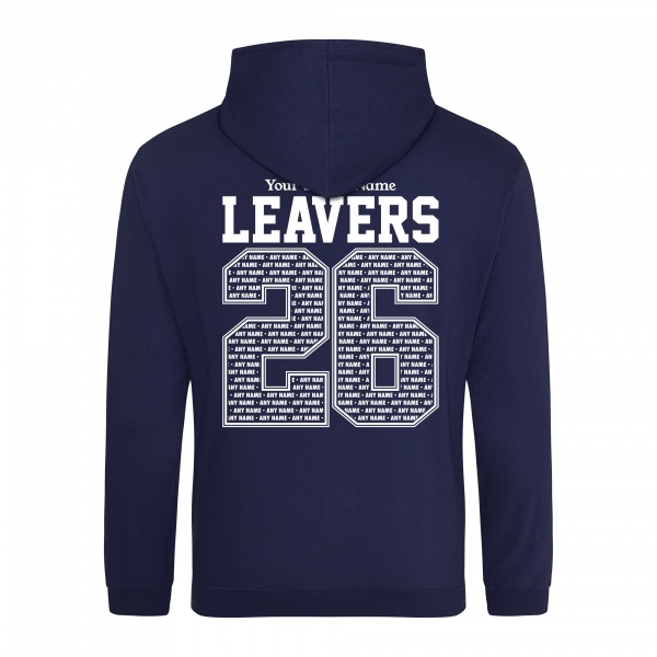 School Leavers Hoodies back in Oxford Navy from My Icon Branding Colchester Essex