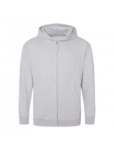 School Leavers Children's Zip Hoodies in Heather Grey from My Icon Branding Colchester
