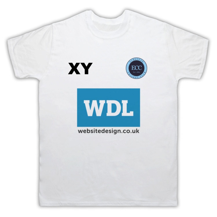Elmstead Cricket Club ECC Adults Training T Shirt front