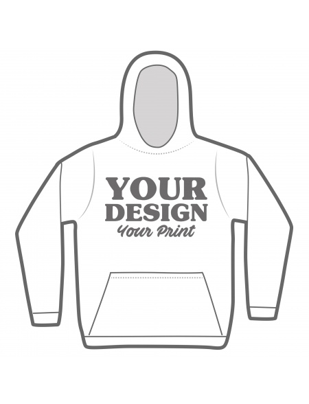 Your Design Or Logo Printed On A Hoodie From My Icon Branding Colchester
