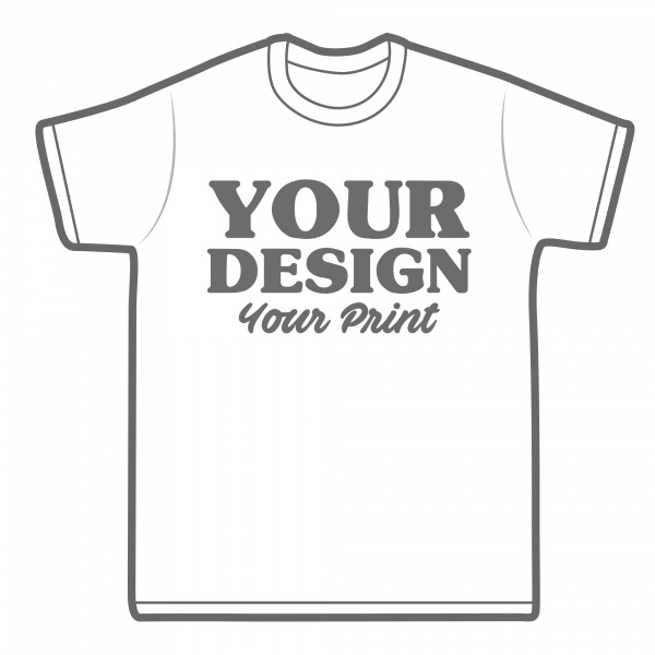 Your Design Or Logo Printed On A T-Shirt From My Icon Branding Colchester
